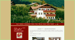 Desktop Screenshot of linghof.com